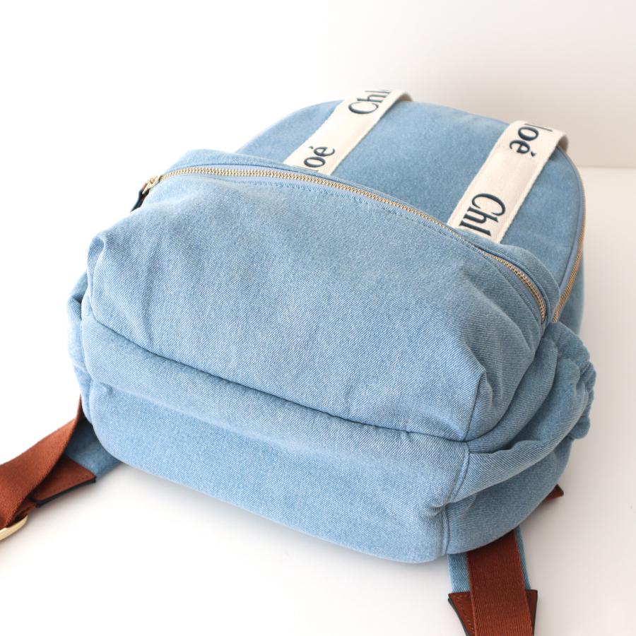 Chloe クロエ CHLOE バックパック キッズ リュック デニム