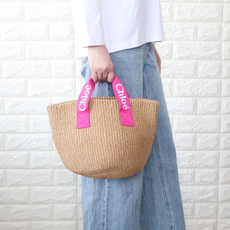 【新品】Chloe バスケットバッグ ピンク 楽天市場】CHLOE クロエキッズ かごバッグ ガールズ ハンドバッグ