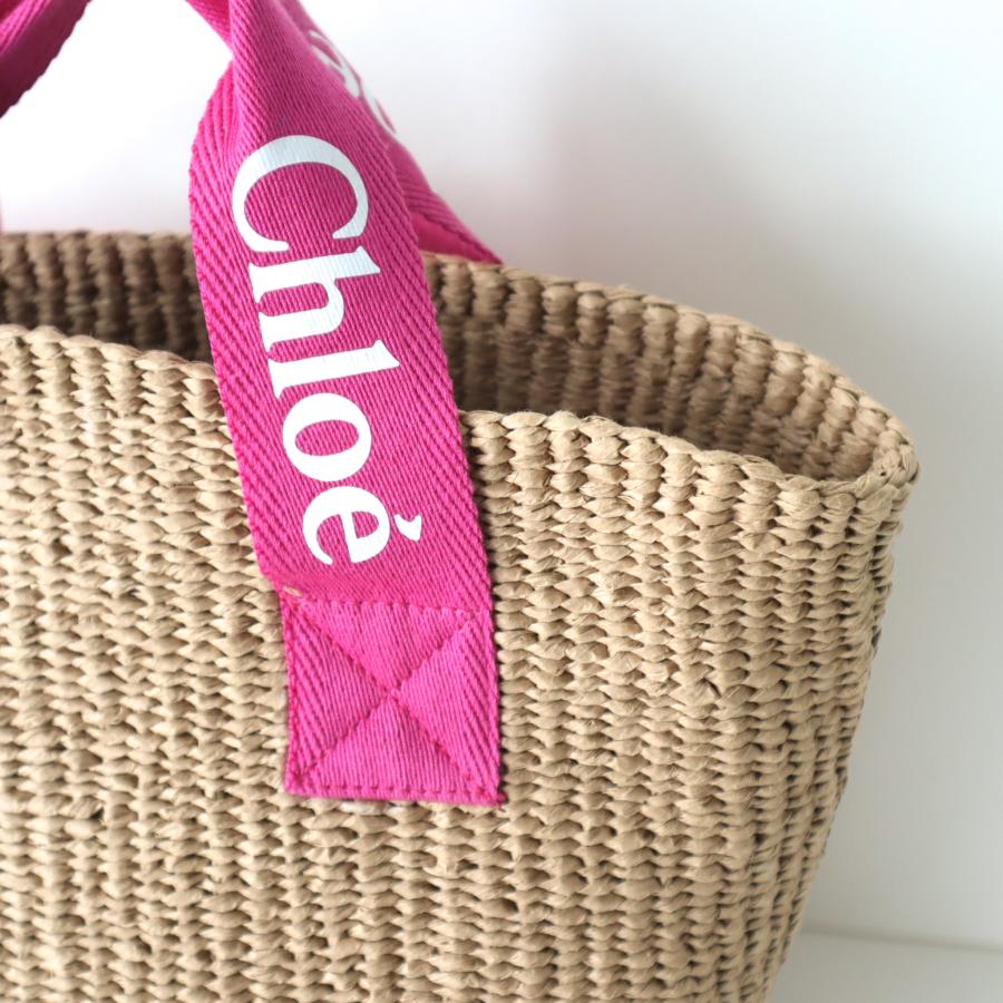 Chloe 【並行輸入品】CHLOE クロエ かごバッグ キッズ ピンク