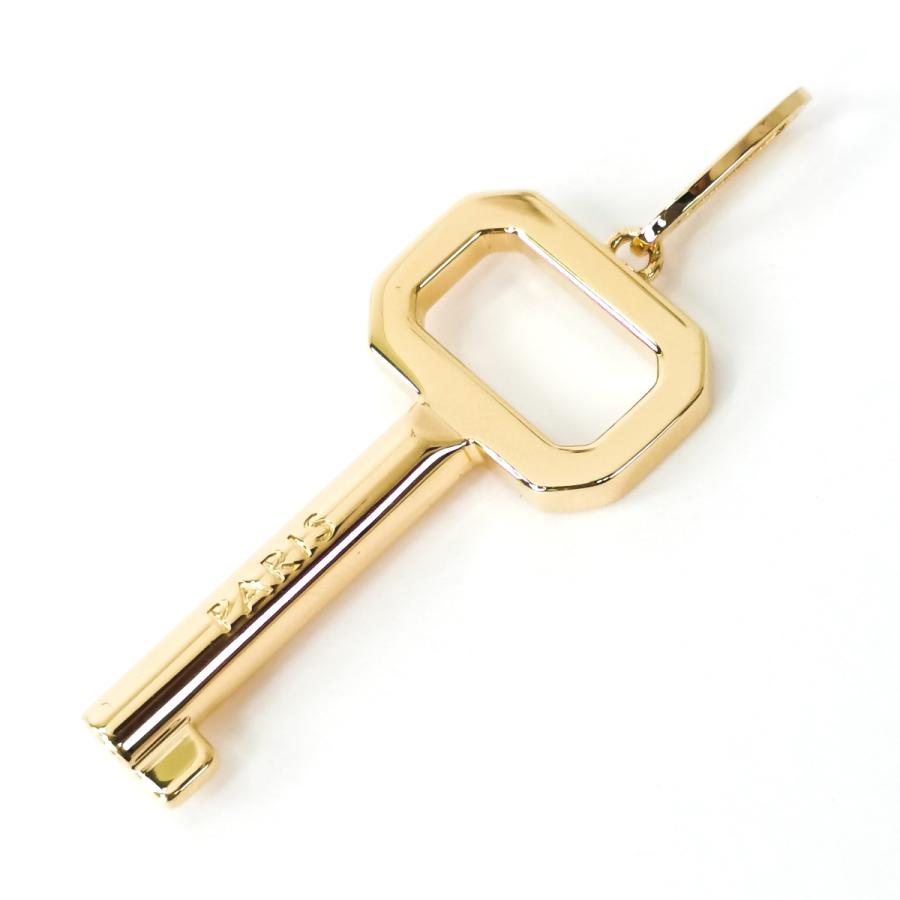 【お値下げ】セリーヌ キーリング ネックレス CELINE セリーヌ キーリング Triomphe Key Ring Charm 49J327FWL