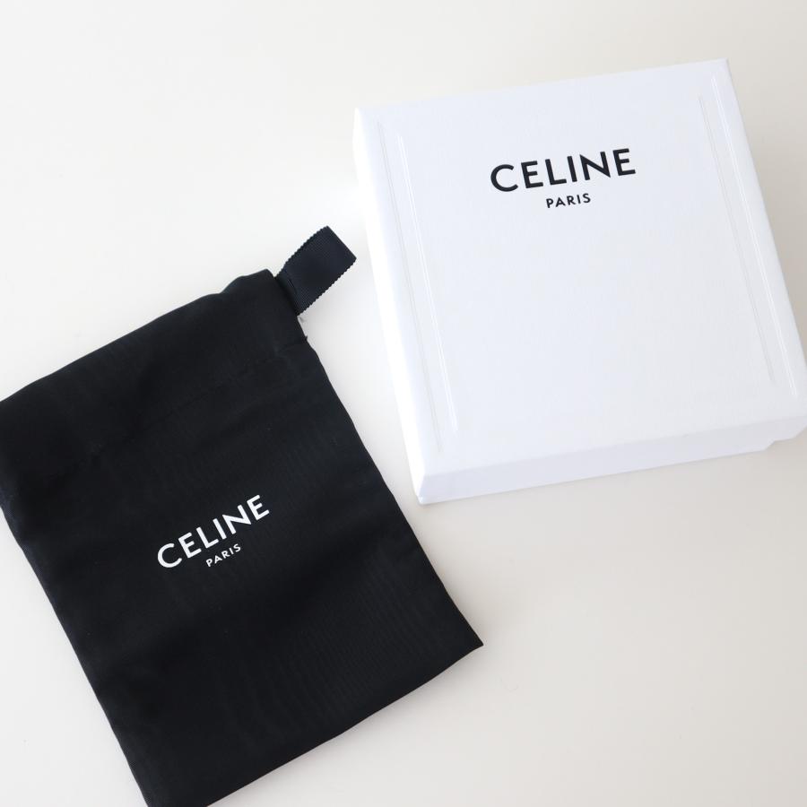 新品同様✨セリーヌ キーホルダー ハートチャーム シアリングポンポン グレー CELINE（セリーヌ） 【並行輸入品】セリーヌ キーホルダー レディース