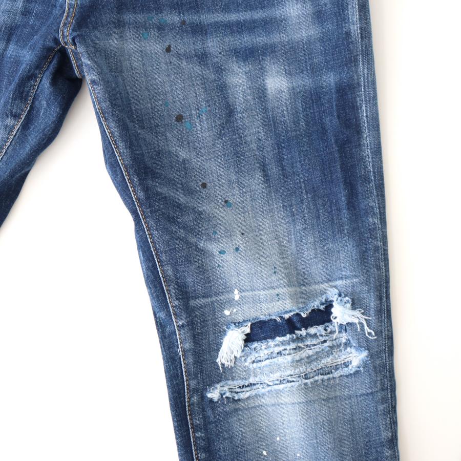 DSQUARED2 ディースクエアード クールガイ ジーンズ パンツ 44 DSQUARED2 30%OFF ディースクエアード S74LB1192 Dark Ripped