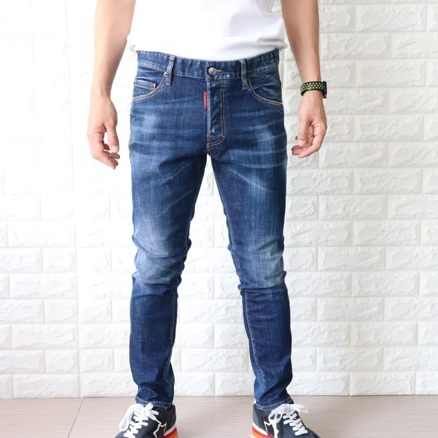 DSQUARED2 ディースクエアード D2 デニムパンツ スケーター DSQUARED2 ディースクエアード D2 デニムパンツ スケーター
