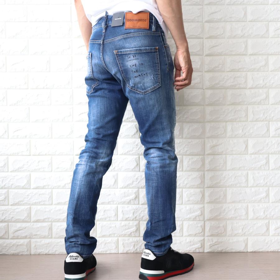 DSQUARED2 ディースクエアード デニム ジーンズ メンズ ブルー DSQUARED2 ディースクエアード デニム ジーンズ メンズ ブルー