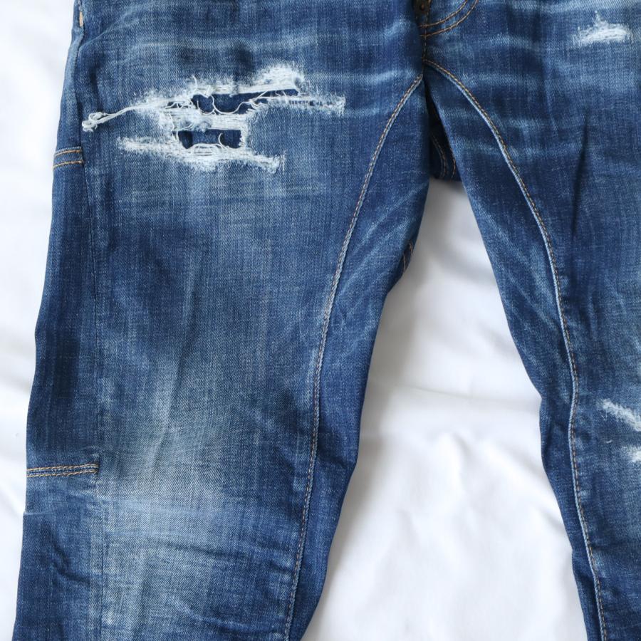 DSQUARED2 ディースクエアード デニムパンツ メンズ ブルー DSQUARED2 ディースクエアード デニムパンツ メンズ ブルー