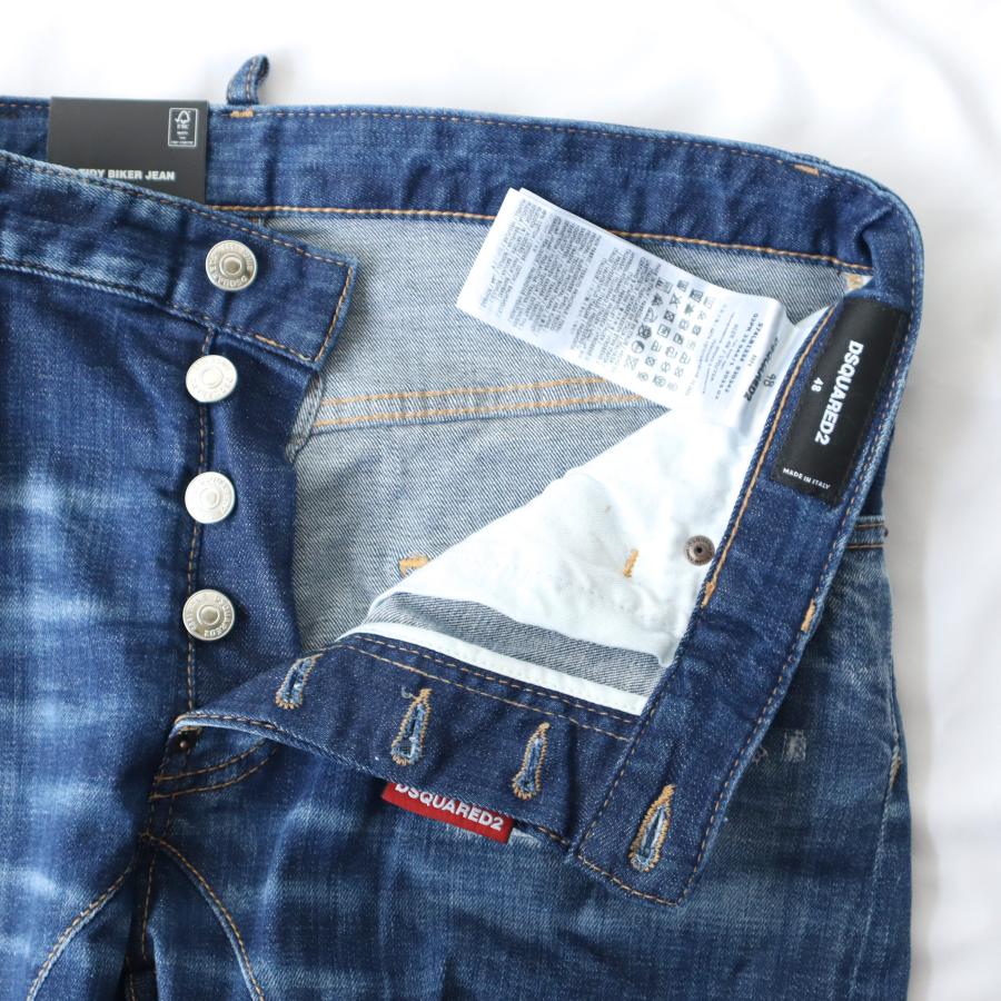 DSQUARED2 ディースクエアード デニムパンツ メンズ ブルー DSQUARED2 ディースクエアード デニムパンツ メンズ ブルー