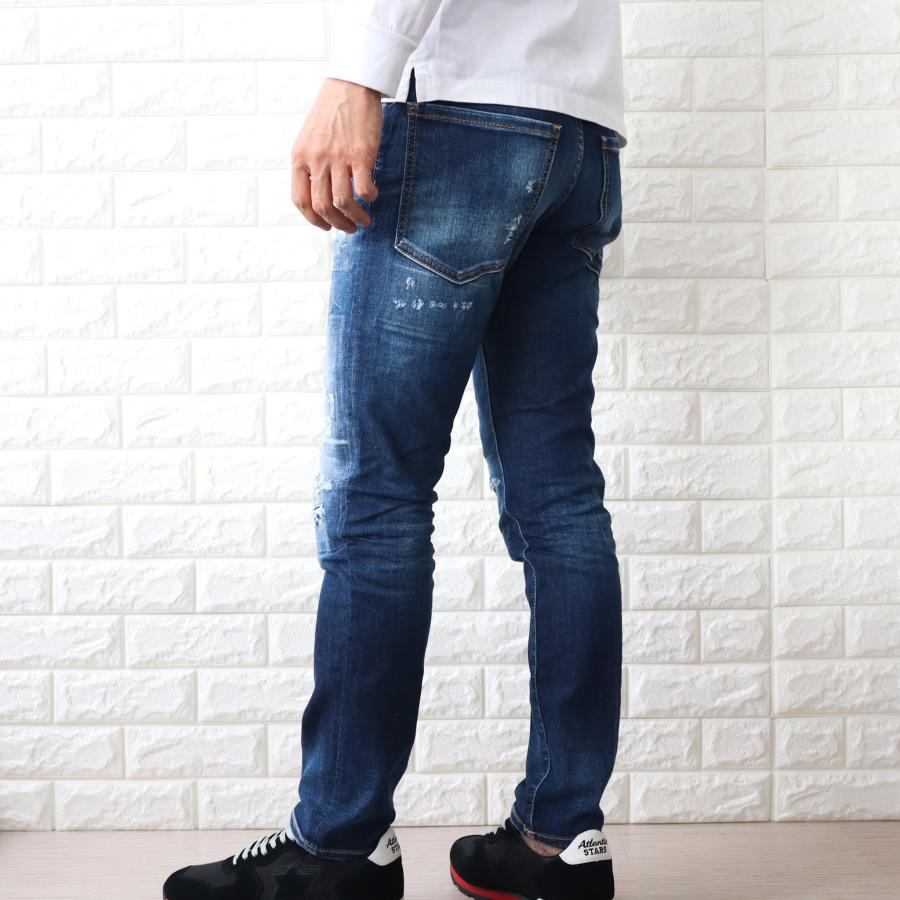 DSQUARED2 ディースクエアード ジーンズ メンズ ブルー D2 DSQUARED2 ディースクエアード ジーンズ メンズ ブルー D2