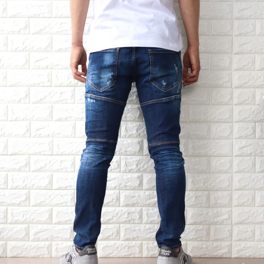 ディースクエアード ジーンズ デニム ジーパン デニムパンツ メンズ D2 TIDY BIKER JEANS S71LB1262S30789｜meraviglie｜06