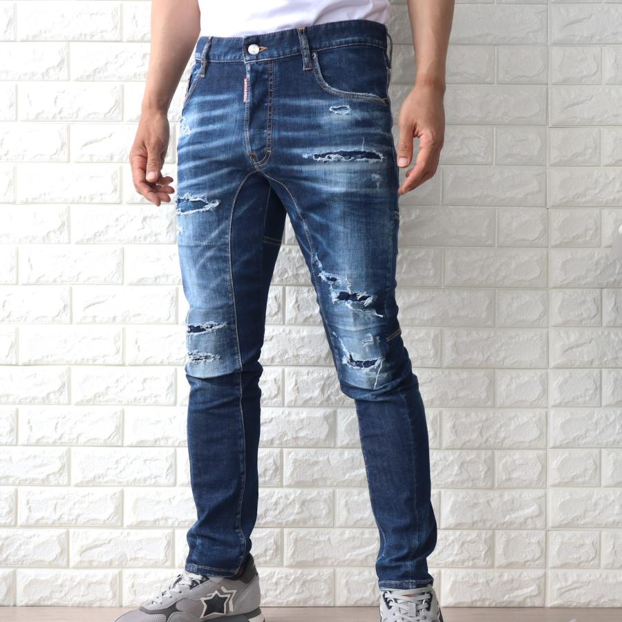 ディースクエアード ジーンズ デニム ジーパン デニムパンツ メンズ D2 TIDY BIKER JEANS S71LB1262S30789｜meraviglie｜09