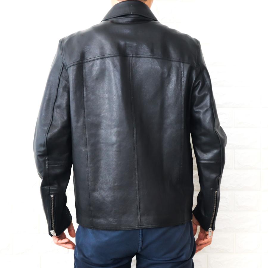 DIESEL 訳あり ディーゼル レザー ジャケット メンズ ブラック DIESEL 訳あり ディーゼル レザー ジャケット メンズ ブラック