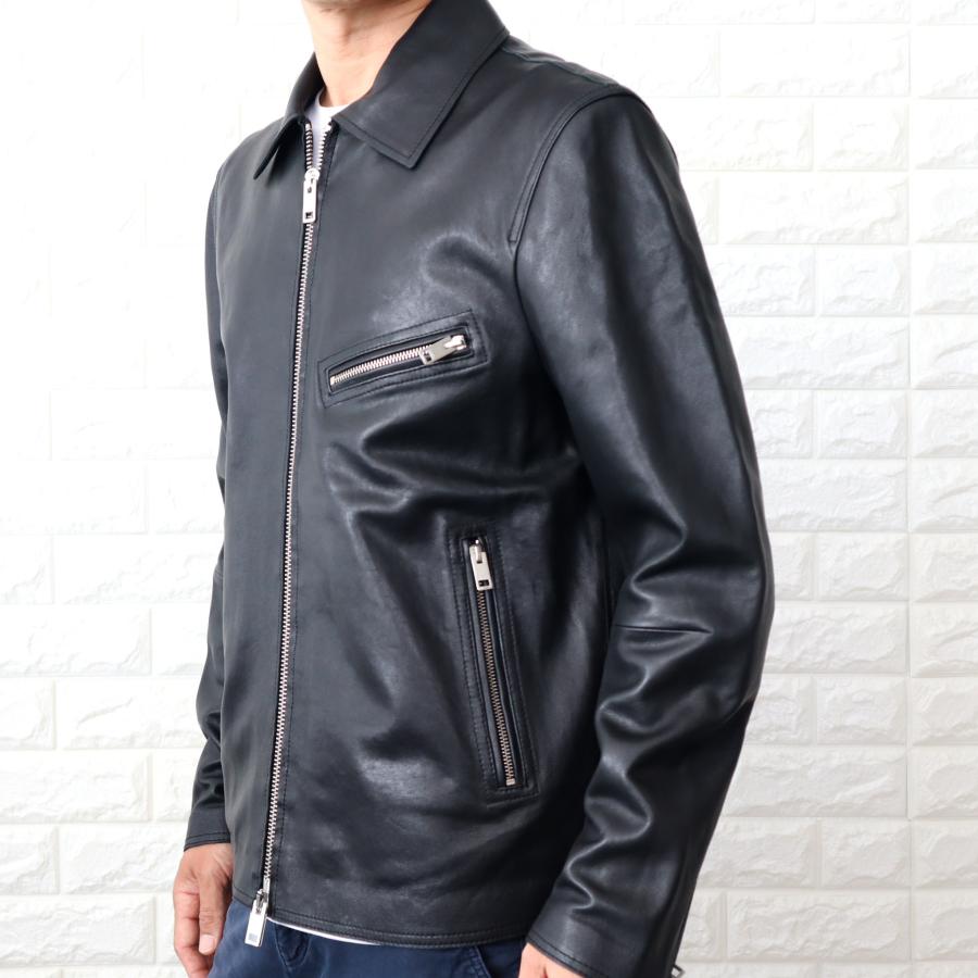DIESEL 訳あり ディーゼル レザー ジャケット メンズ ブラック DIESEL 訳あり ディーゼル レザー ジャケット メンズ ブラック