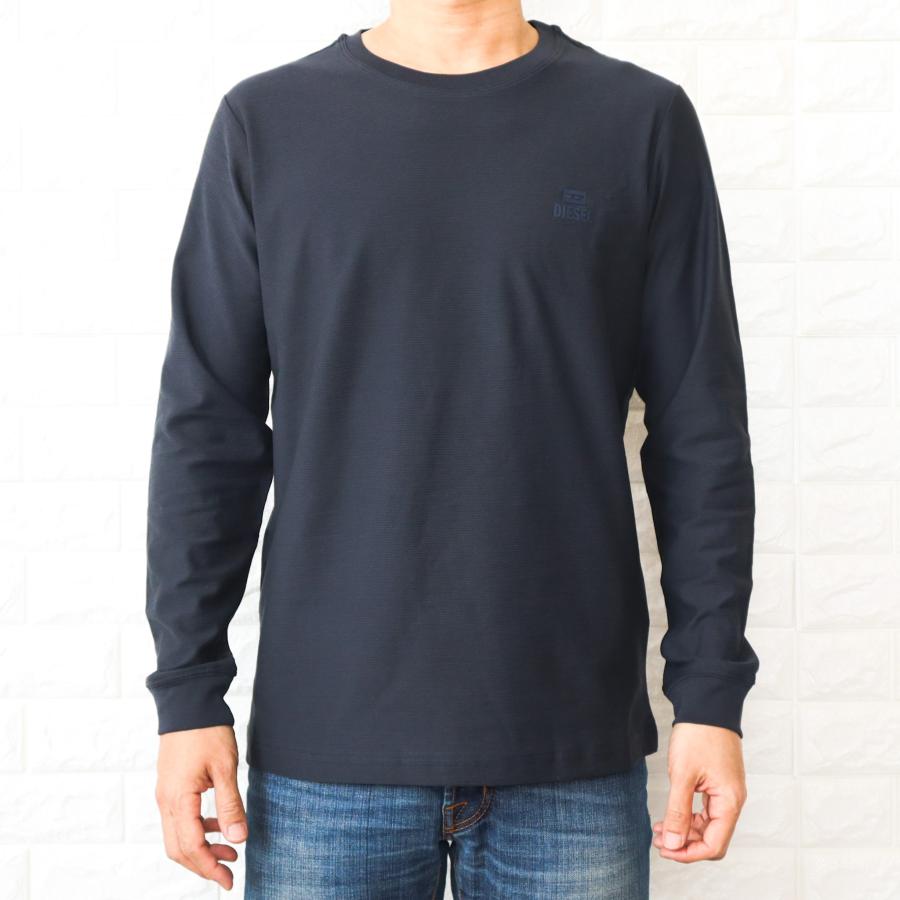 DIESEL ディーゼル ロンT 長袖 Tシャツ メンズ ブラック DIESEL ディーゼル ロンT 長袖 Tシャツ メンズ ブラック