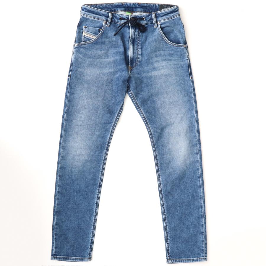 ディーゼル ジョグジーンズ メンズ ブルー JOGG JEANS KROOLEY スウェット デニム DIESEL A01897Z69VK｜meraviglie｜07