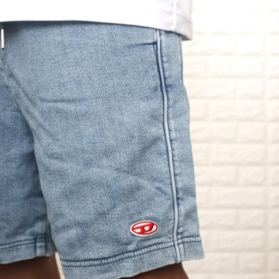 ディーゼル デニム ハーフパンツ ライトブルー ブラックラベル 美品 DIESEL 【並行輸入品】ディーゼル ハーフパンツ 短パン メンズ