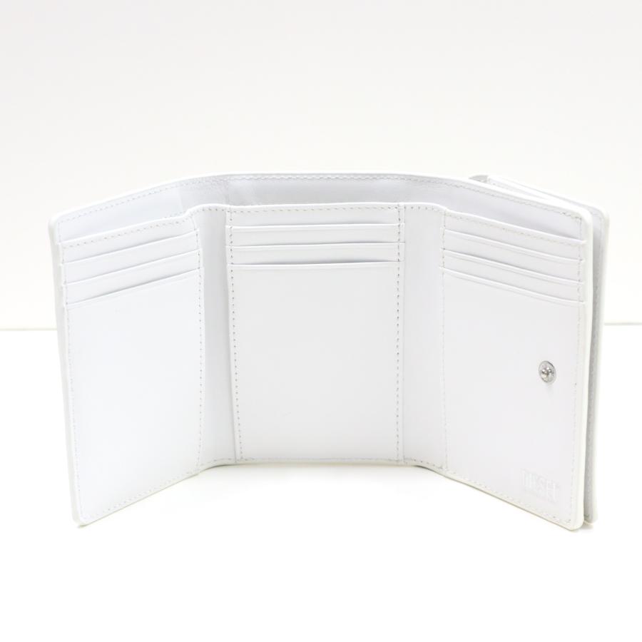 DIESEL ホワイト 三つ折り財布