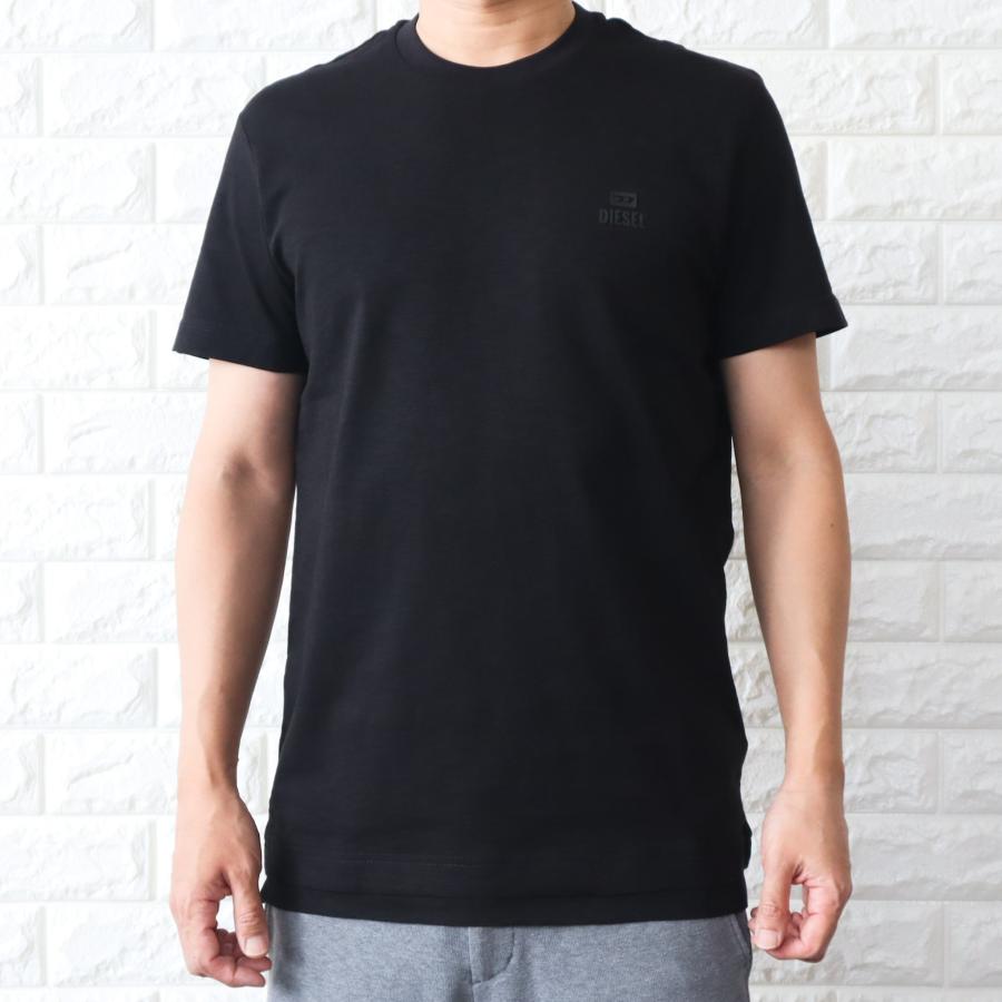 DIESEL ブラック Tシャツ Sサイズ DIESEL（ディーゼル） 【並行輸入品】ディーゼル Tシャツ メンズ