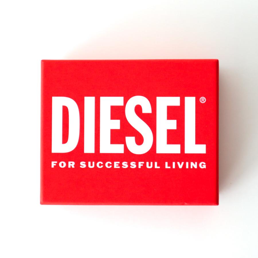 DIESEL 【並行輸入品】ディーゼル 牛革 二つ折り財布 メンズ