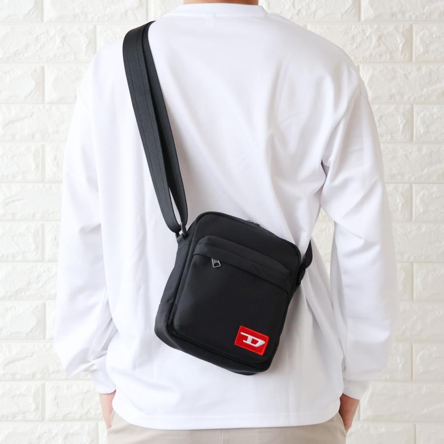 DIESEL ディーゼル ショルダーバッグ 黒 ボディバッグ ロゴ DIESEL（ディーゼル） 【並行輸入品】ディーゼル ショルダーバッグ