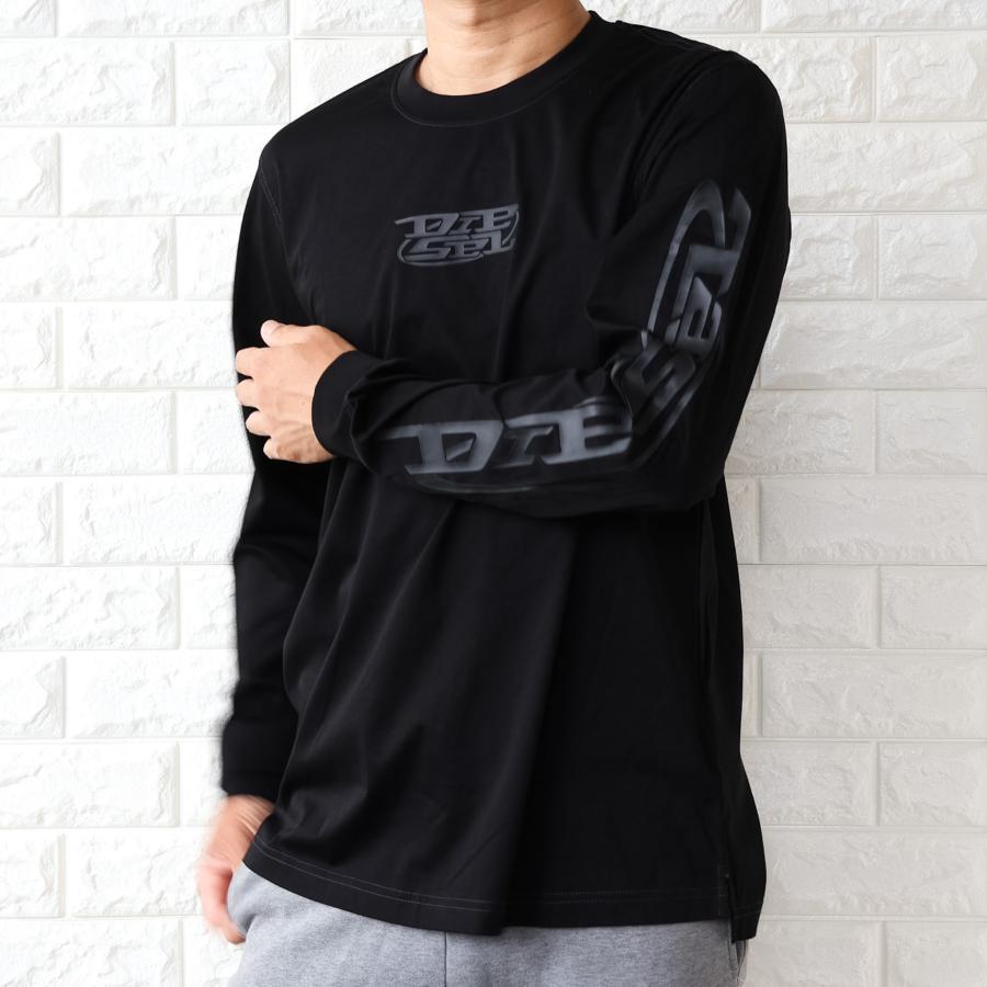 DIESEL（ディーゼル） 【並行輸入品】ディーゼル 長袖 Tシャツ メンズ