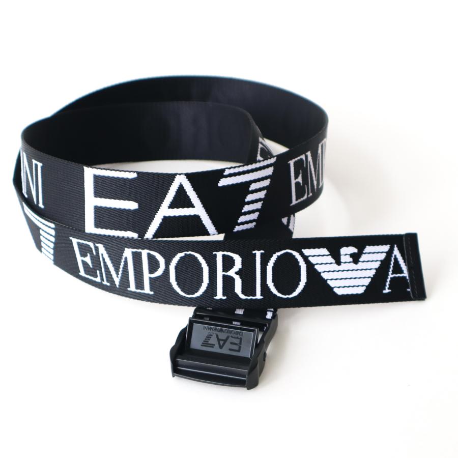 EMPORIO ARMANI ベルト メンズ ブランドロゴ ウェビング製 ゴルフ EA7 