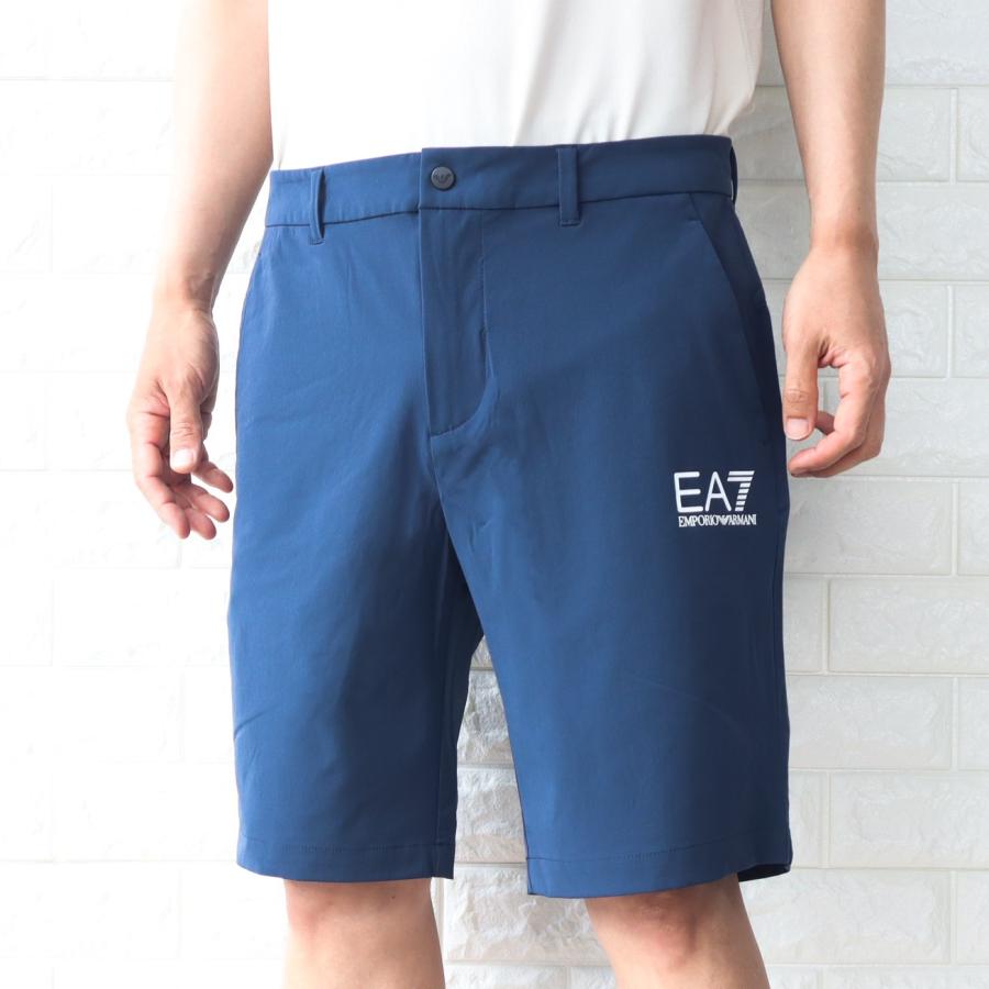 ゴルフウエア ショートパンツ ハーフパンツ 短パン 夏 メンズ ブラック ネイビー EA7 ストレッチ ロゴ エンポリオ アルマーニ EMPORIO ARMANI｜meraviglie｜13