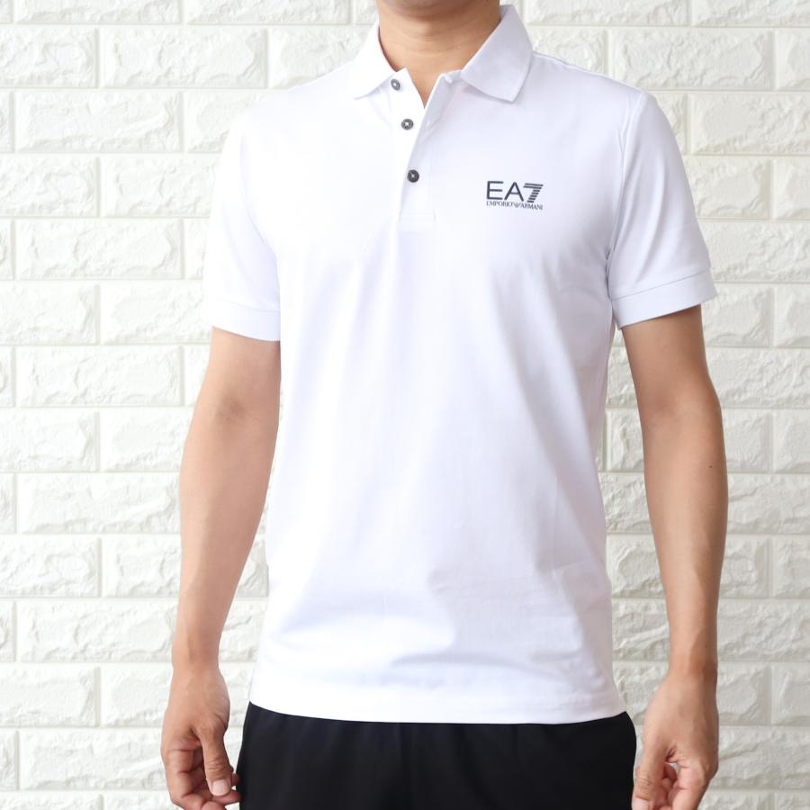 アルマーニ　ホワイト ポロシャツ EMPORIO ARMANI 【並行輸入品】エンポリオ アルマーニ ポロシャツ