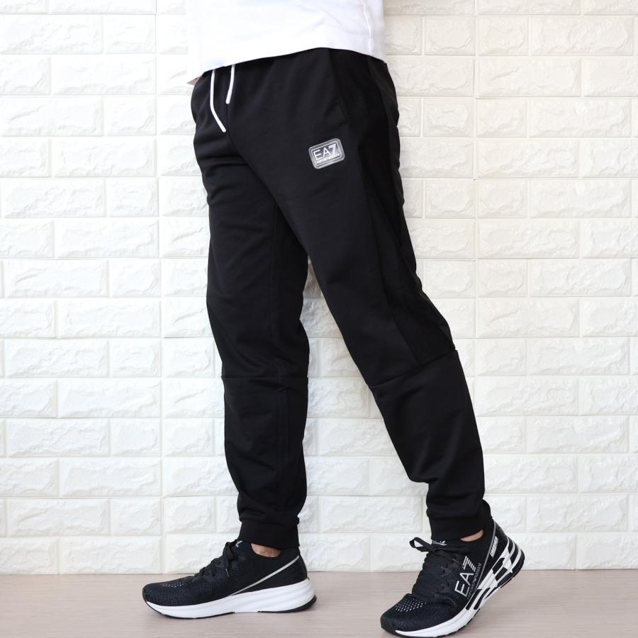 【並行輸入品】スウェットパンツ メンズ エンポリオ アルマーニ EMPORIO ARMANI EA7 ブラック ロゴ ジョガーパンツ 3RPP74 PJMHZ 1200_5