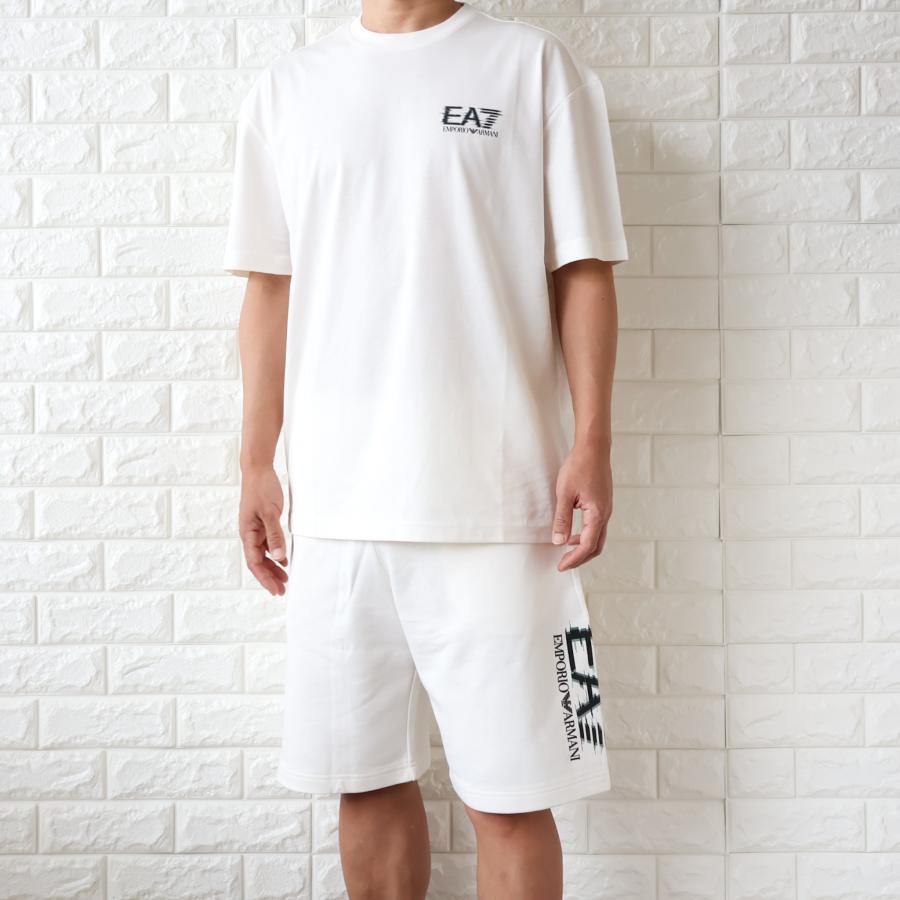 【並行輸入品】セットアップ 上下セット メンズ エンポリオ アルマーニ EA7 Tシャツ ハーフパンツ EMPORIO ARMANI 【2026春夏 新作】の画像