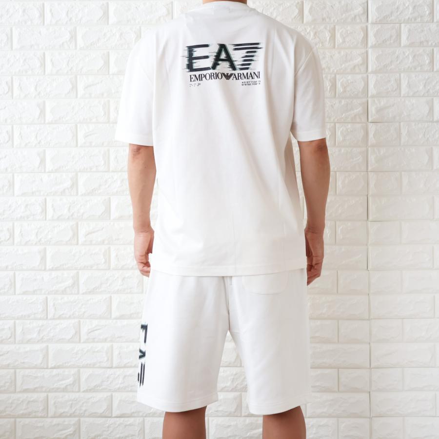 【並行輸入品】セットアップ 上下セット メンズ エンポリオ アルマーニ EA7 Tシャツ ハーフパンツ EMPORIO ARMANI 【2026春夏 新作】の画像