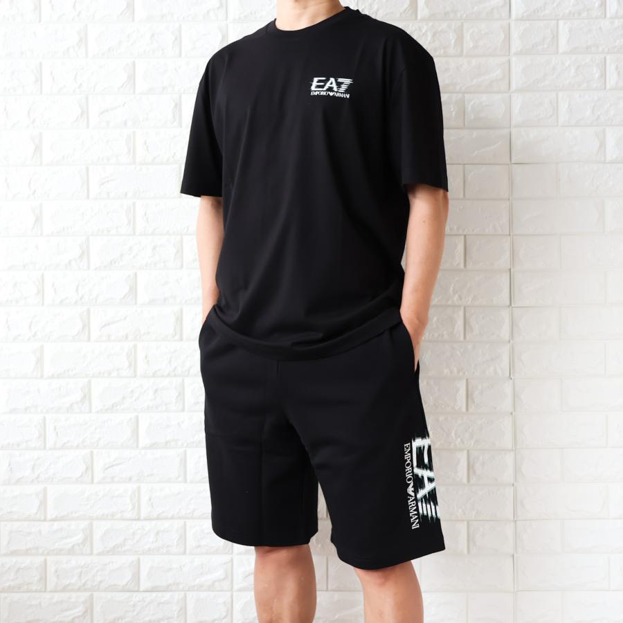 【並行輸入品】セットアップ 上下セット メンズ エンポリオ アルマーニ EA7 Tシャツ ハーフパンツ EMPORIO ARMANI 【2026春夏 新作】の画像