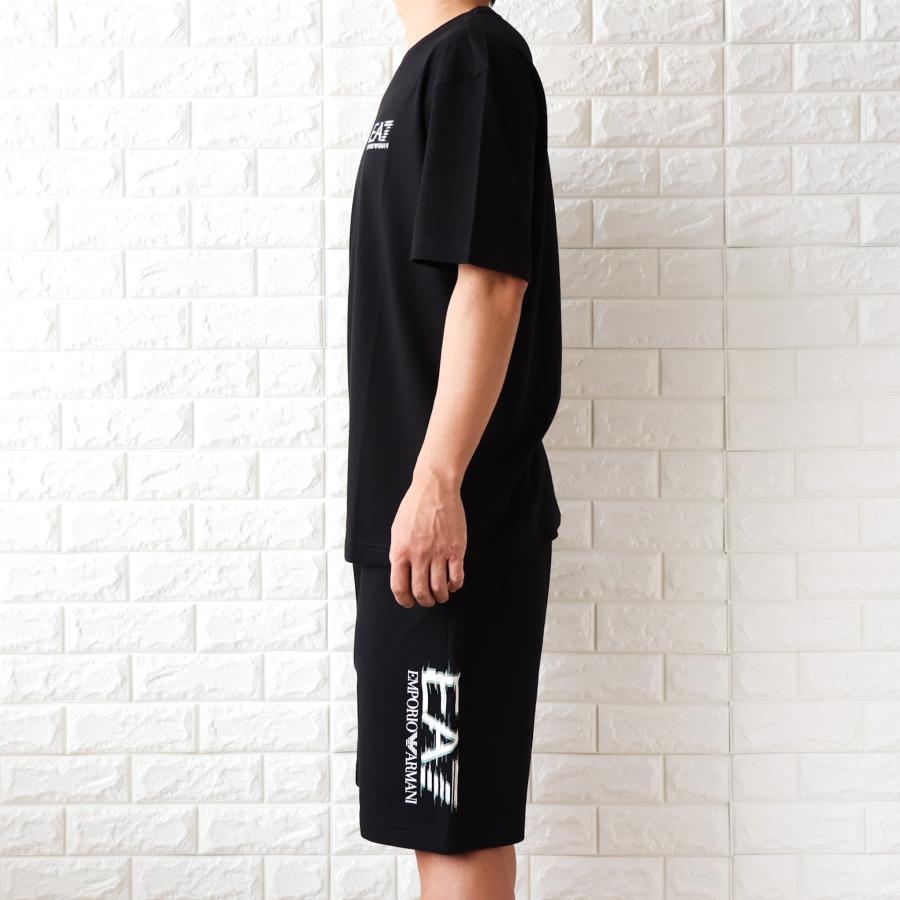 【並行輸入品】セットアップ 上下セット メンズ エンポリオ アルマーニ EA7 Tシャツ ハーフパンツ EMPORIO ARMANI 【2026春夏 新作】の画像