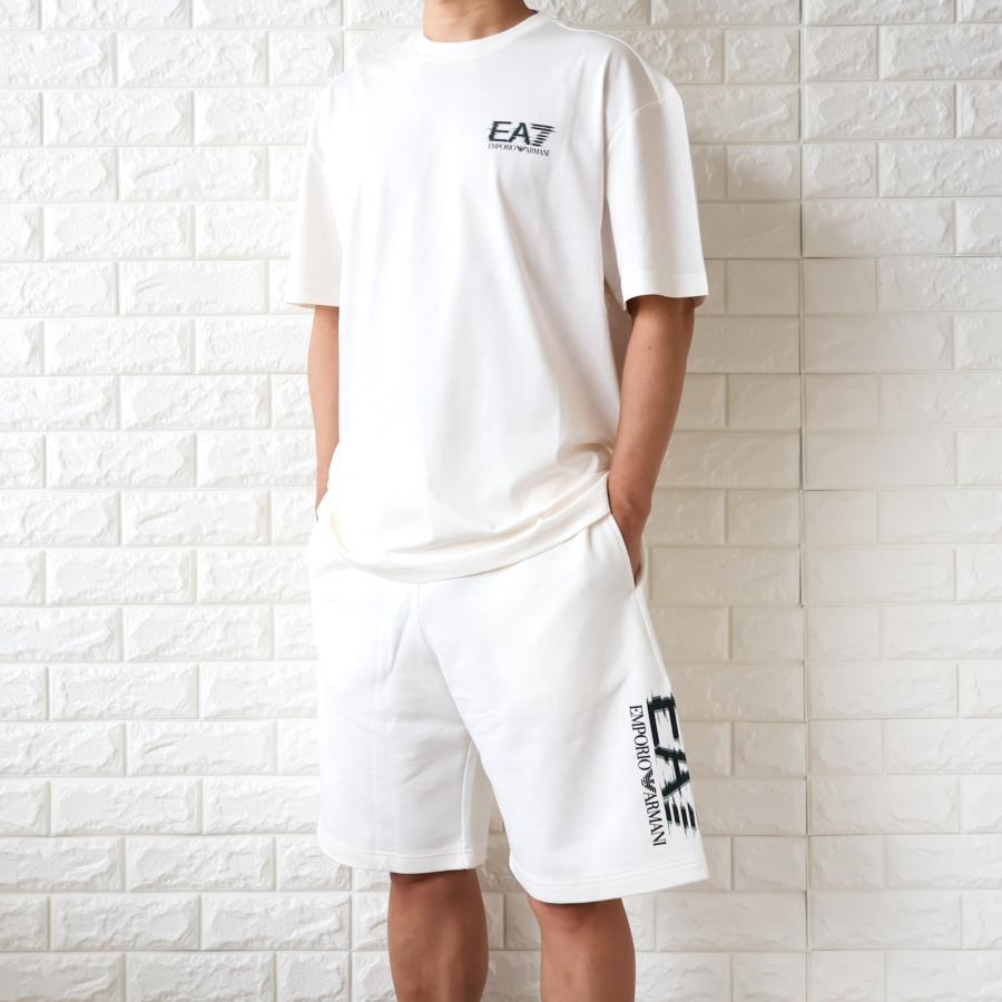 【並行輸入品】セットアップ 上下セット メンズ エンポリオ アルマーニ EA7 Tシャツ ハーフパンツ EMPORIO ARMANI 【2026春夏 新作】の画像