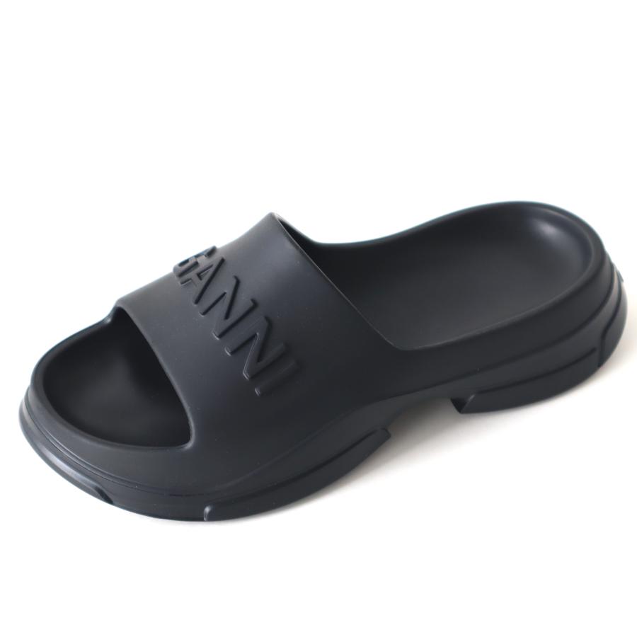 GANNI 【並行輸入品】ガニ― サンダル レディース ブラック 黒