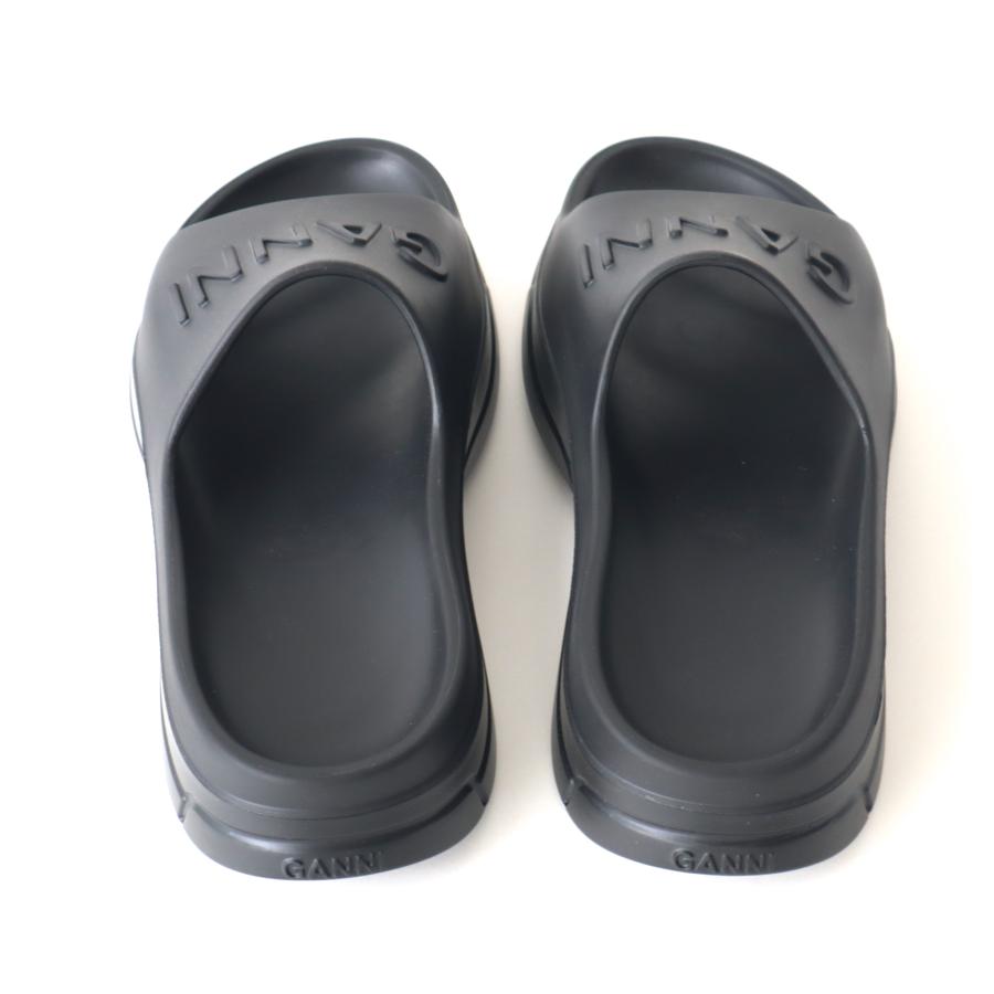 GANNI 【並行輸入品】ガニ― サンダル レディース ブラック 黒