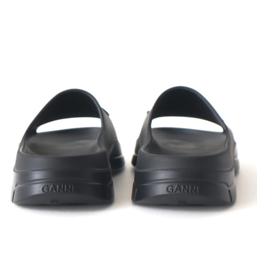 新品　GANNI Light Weight Pool Slide サンダル　黒 Ganni【ガニー】light weight pool slide 