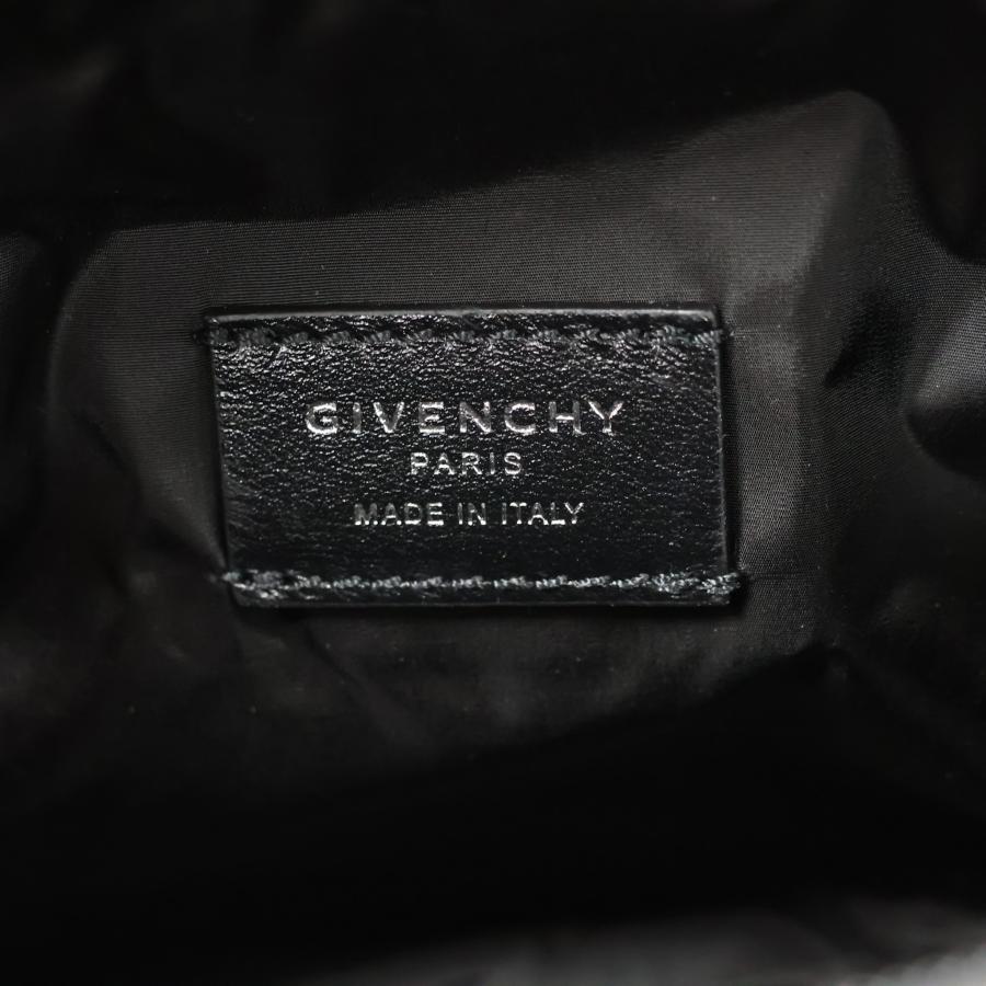 【並行輸入品】GIVENCHY ジバンシー クロスボディバッグ メンズ ブラック メタルロゴ ナイロン BK50F8K1ZL 001の画像