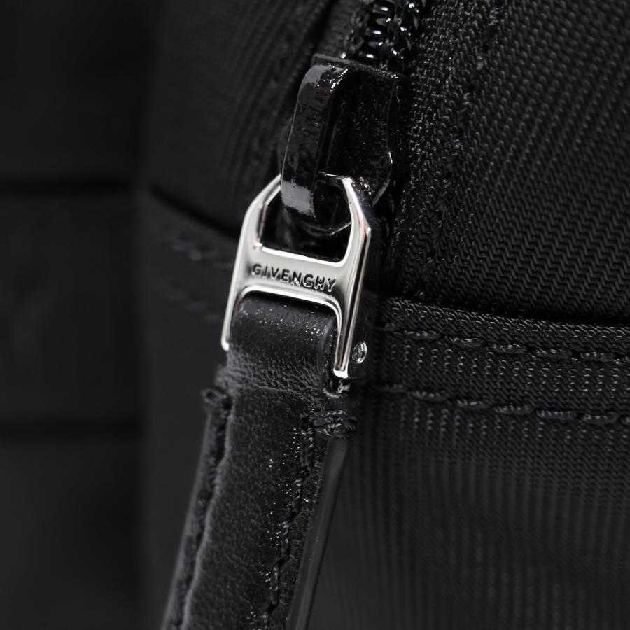 【並行輸入品】GIVENCHY ジバンシー クロスボディバッグ メンズ ブラック メタルロゴ ナイロン BK50F8K1ZL 001の画像
