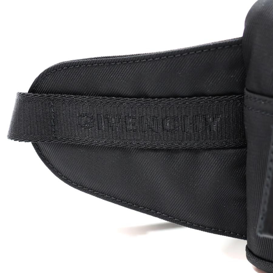 【並行輸入品】GIVENCHY ジバンシー クロスボディバッグ メンズ ブラック メタルロゴ ナイロン BK50F8K1ZL 001の画像
