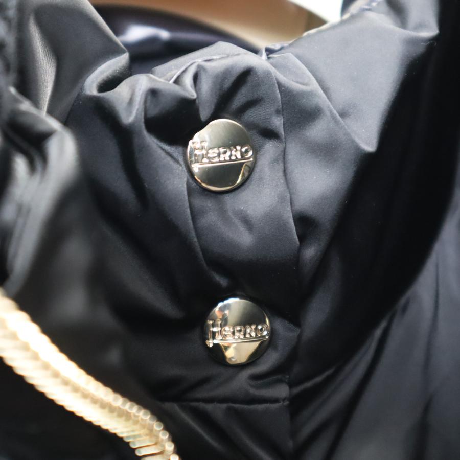 HERNO ヘルノ ダウン レディース ロング ダウンコート 脱着式 HERNO ヘルノ ダウン レディース ロング ダウンコート 脱着式