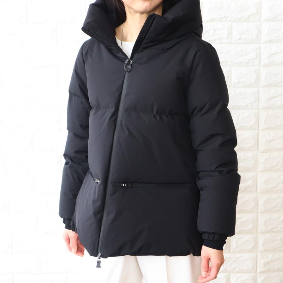 Herno ブラック ダウンジャケット HERNO（ヘルノ） 【並行輸入品】ヘルノ ダウンジャケット レディース