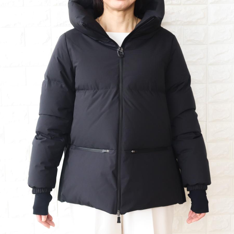 Herno ヘルノ ダウンジャケット 42 ブラック レディース HERNO（ヘルノ） 【並行輸入品】ヘルノ ダウンジャケット レディース