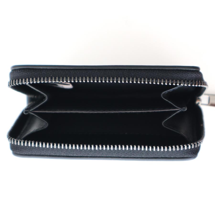 JIMMY CHOO ジミーチュウ コインケース メンズ ブラック グレー JIMMY CHOO ジミーチュウ コインケース メンズ ブラック グレー