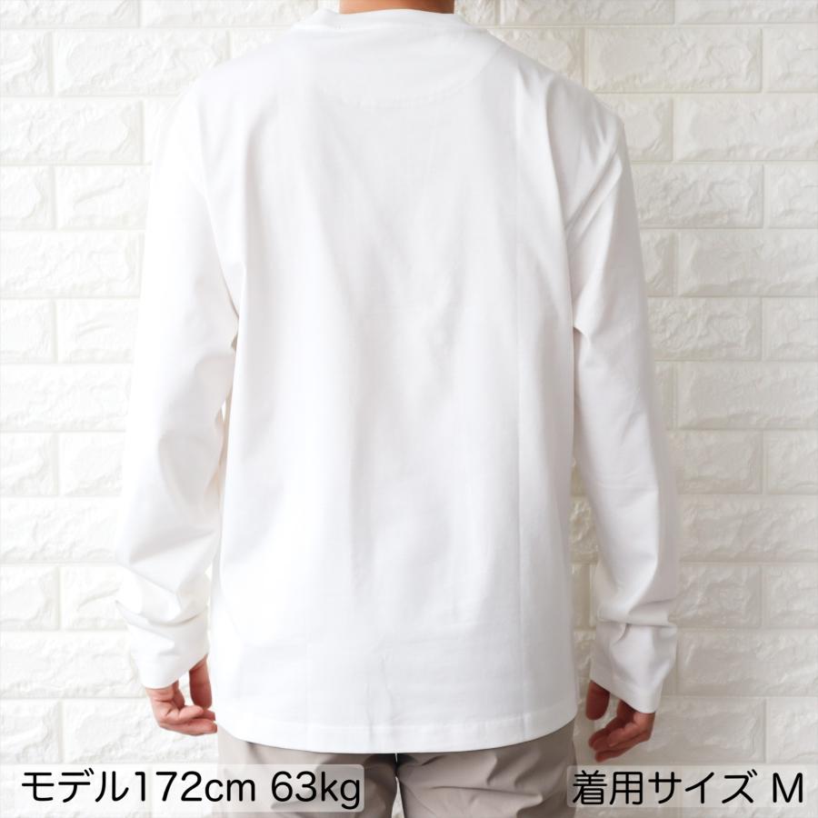 ジルサンダー プラス ロンT 長袖Tシャツ メンズ 3枚組 ホワイト