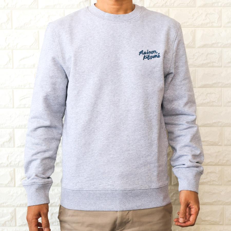 MAISON KITSUNE トレーナーグレーメンズ