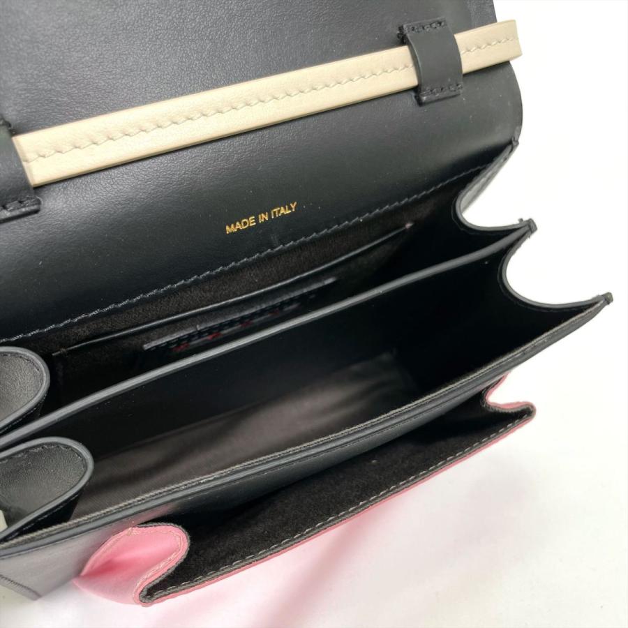 美品　MARNI　マル二　バイカラー　パニエ　2way　ショルダーバック 楽天市場】マルニ MARNI トートバッグ 2WAY ショルダーバッグ