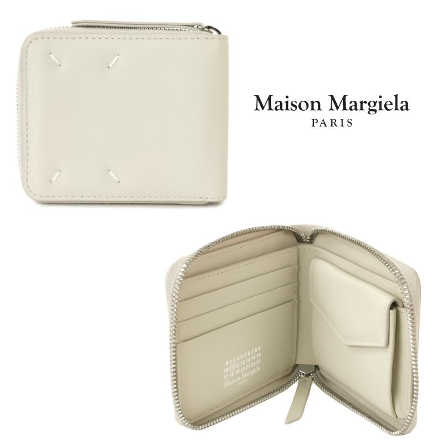 メゾン マルジェラ MARGIELA 2つ折り財布 ラウンドジップ S56UI0111 P4303 T2003