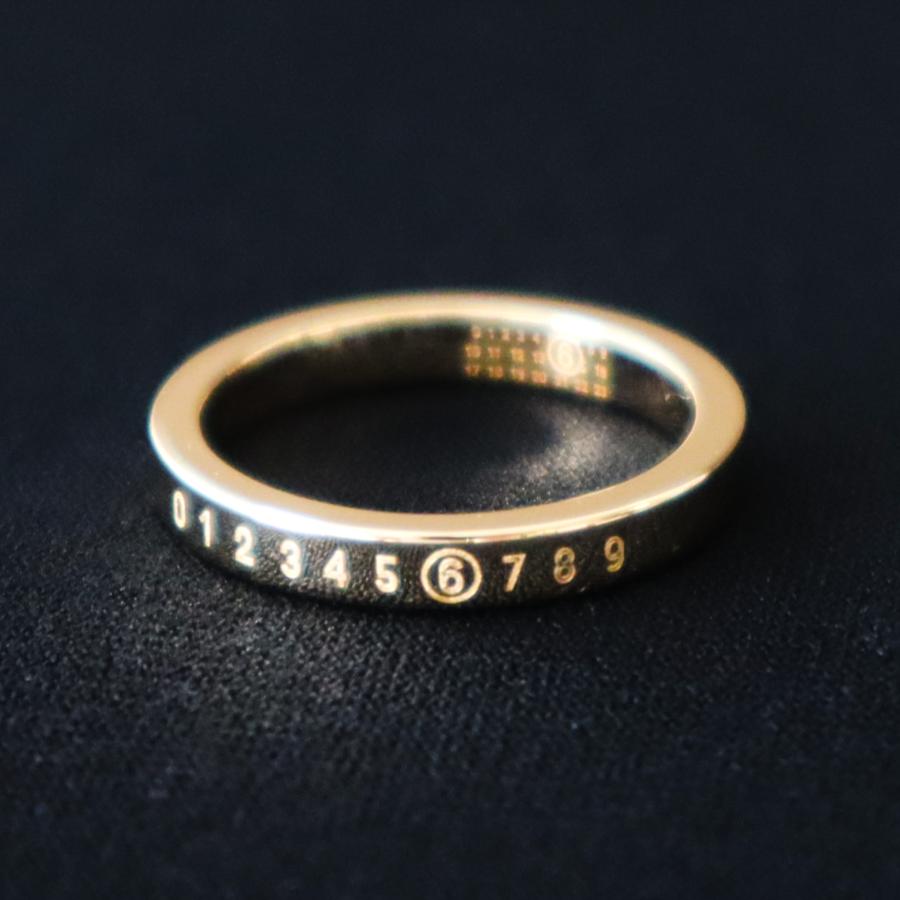 MM6 【並行輸入品】MM6 リング 指輪 エムエムシックス シグネチャー