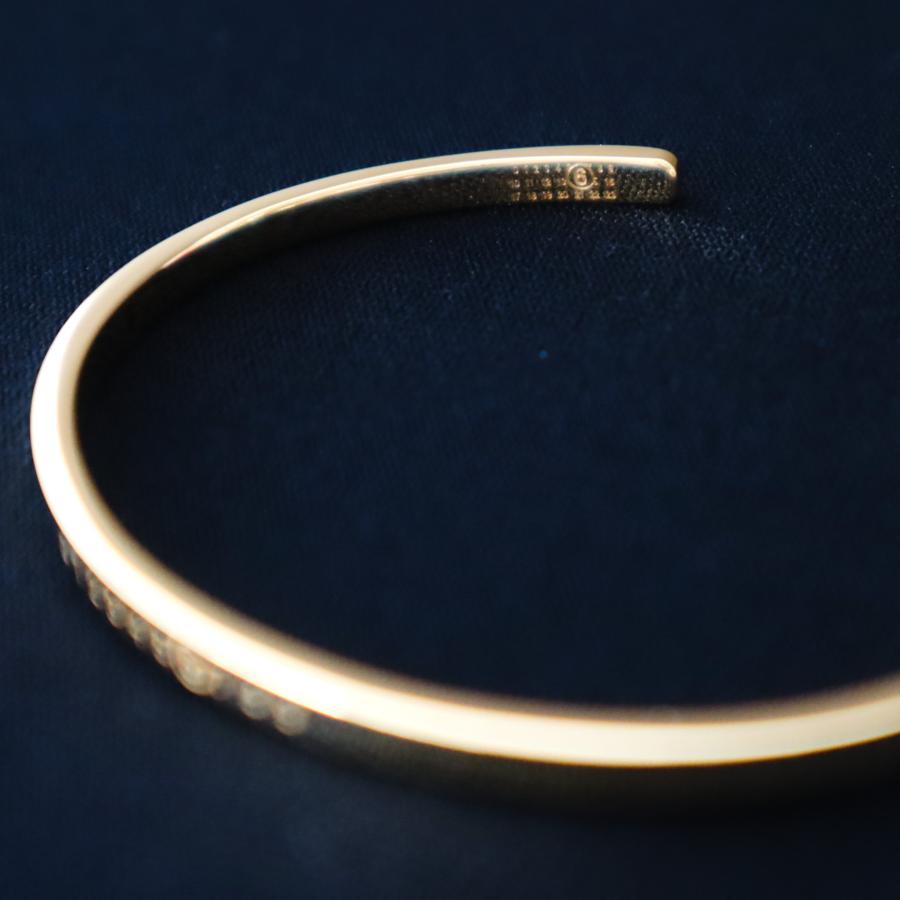 MM6 【並行輸入品】MM6 カフブレスレット Numeric ミニマル