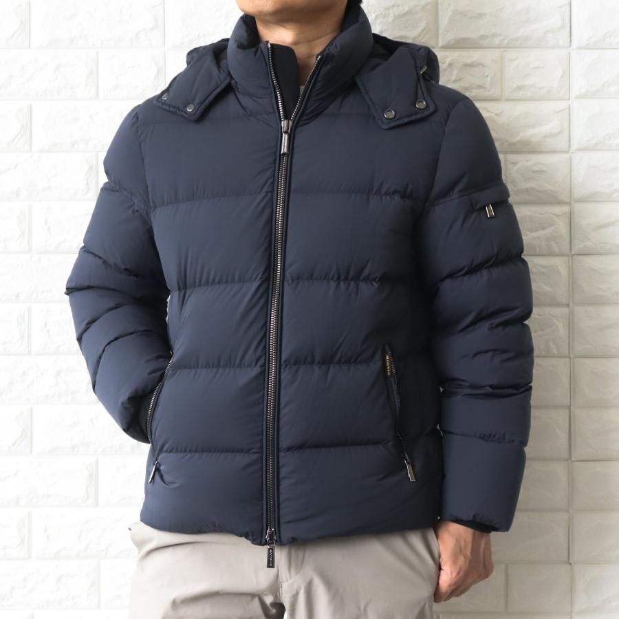★大幅値下げ★Moorer ダウンジャケット ネイビー MOORER 【並行輸入品】ムーレー ダウンジャケット メンズ