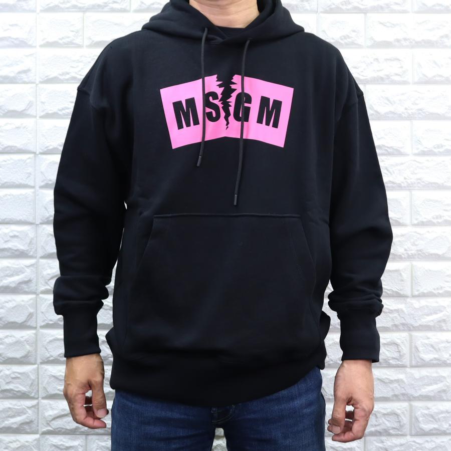 正規品】MSGM エムエスジーエム ボックスロゴ パーカー XS